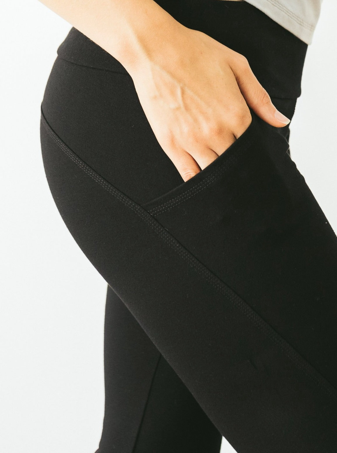 Canadian made leggings, Sustainable women's clothing